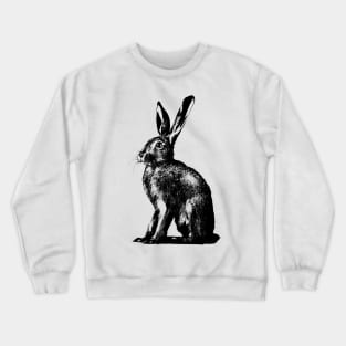 brown hare / rabbit Crewneck Sweatshirt